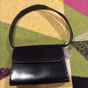 Nine West Black Shoulder Bag with Timeless Elegance